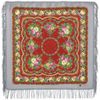 Павловопосадский платок  / Shawl "Gypsy" with woolen fringe