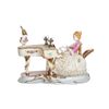 A estatueta de porcelana "a Pianista"