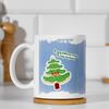 Дарим Красиво / Presenting Beautifully / Mug "The Christmas tree is slender, but you are not", with the application