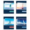 BRAUBERG / Notebook A5, 96 sh., Comb, cage, cardboard cover, MORE / 12 pcs.