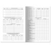 Child's medical card (Form 026/u-2000), 16 sheets, A4 (198x278 mm), BRAUBERG, offset, red