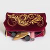 Торжокские золотошвеи / Velvet cosmetic bag "Listopad"