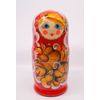 Souvenir matryoshka 5 dolls blue
