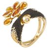Yellow gold ring - Alilu collection