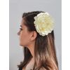 Milotto / Hairpin-brooch "Rose" lemon