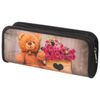 Hộp bút chì-mỹ phẩm BRAUBERG, với hiệu ứng 3D, bằng nhựa, "Gấu", 22x10x5 cm