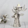 Kaemingk / Decorative candlestick Deer Haan 18 cm