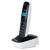 PANASONIC KX-TG1611RUW cordless telephone, memory of 50 numbers, caller ID, repeat, clock / alarm clock, white