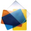 Cover-pocket for travel documents, cards, badges, 98х65 mm, PVC, transparent, assorted, DPS