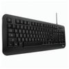 GEMBIRD / teclado com fio com teclas iluminadas KB-230L, USB, 104 teclas, retroiluminado, preto