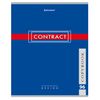 BRAUBERG / Notizbuch A5, 96 Blatt, Käfig, Kartoneinband, "CONTRACT" / 14-tlg.