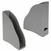 Tray vertical paper BRAUBERG "Cosmo" (260х85х315 mm), grey