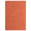 BRAUBERG / Notebook 48 y. checkered cover textured leatherette, stitching, A5 (147x210mm), ORANGE, SKY / 10 pcs.