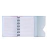 BRAUBERG / Notebook "Clever owlets" SMALL FORMAT 80 sheets A6, 105x145 mm, spiral, hardcover, magnetic valve, line, 130x175 mm