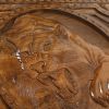 GamesDealer / Geschnitzter Backgammon "Tiger", Mirzoyan