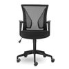 Armchair BRABIX "Wings MG-309", black plastic, mesh, black