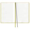 BRAUBERG  / Yellow "Tweed" notebook, 112 sheets A5 (148x213 mm), under the fabric, line