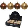 Kaemingk / Set di palline di vetro Chateau de Bussy 8 cm, 12 pz