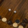 GamesDealer / Carved backgammon "Eagle 2" with handle 60, Haleyan