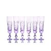 Гусевской Хрустальный завод / Set of crystal glasses "Rio" neodymium 6 pieces