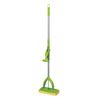ЛЮБАША / Self-wringing mop, mechanism "Butterfly", sponge / microfiber nozzle 26 cm, telescopic handle 130 cm, LYUBASHA