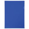 कॉर्नर बाइंडर कठोर, अपारदर्शी BRAUBERG, नीला, 0.15 मिमी