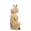 Decor and Gift / Wooden figurine "Rump cat" 15 cm