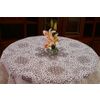 Снежинка / Snowflake / Lace tablecloth "Dance of flowers"