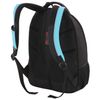 Mochila WENGER universal, negro-azul, elementos reflectantes, 28 l, 33x19x45 cm
