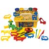 The plasticine plant-based JOVI (Spain), set "Zoo", 5 colors, 20 items