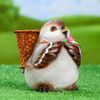 Хорошие сувениры / Figure pots "Sparrow with a basket on the back"