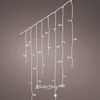 Kaemingk / LED Girlande Fringe Wasserfall 11,8 * 0,7 m, 480 kaltweiße LED Lampen, Controller, transparentes PVC, IP44