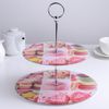 Доляна / Doliana / 2-tier dish "Sweets", d = 25/20 cm