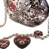 Золотая Хохлома / Bag "Heart" No. 2