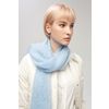 Оренбургский Пуховый Платок / Downy tippet, color blue
