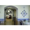 Interior decoration in Gzhel style