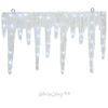 Kaemingk / Glowing panel Arctic Icicles 58 * 37 cm, 58 cold white LED lamps with flickering, IP44