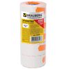 Label tape 26х12 mm, wave, orange, set of 5 rolls 800 EA., BRAUBERG