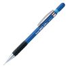 Lápis mecânico PENTEL (Japão) 120 A3, corpo azul, cabo de borracha, borracha, 0,7 mm