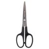 Scissors BRAUBERG "Standard" 160 mm, classic shape, black