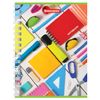 BRAUBERG / Notebook "Always in order" SMALL FORMAT 140 sheets A6, 110x150 mm, comb, cardboard, cage