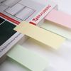 Bookmark adhesive BRAUBERG PASTEL, paper, 76х25 mm, 3 colors x 100 sheets assorted Euro slot