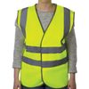 GRANDMASTER / GOST signal vest, 4 reflective stripes, LEMON, XXL (56-58), Dense