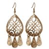 Кудесы / Earrings "Heart Knot"