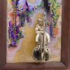 Золотая антилопа / Painting "Contrabass player. Dawn"