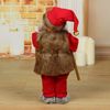 Зимнее волшебство / Doll "Santa Claus, padded jacket, with a lantern"