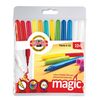 Pens KOH-I-NOOR "Magic" 12 PCs., 10 colors + 2 repaint, washable, plastic packaging, suspension