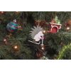 Toy Christmas tree "Hedgehog on skis" 490-1