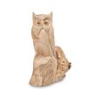 Decor and Gift / Wooden figurine "Owl" 20 cm
