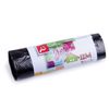 HAUSHALTSKONZEPT / Müllsäcke 30 l "EcoDom", schwarz, 20 Stück pro Rolle, HDPE, 6 Mikron, 50x60 cm